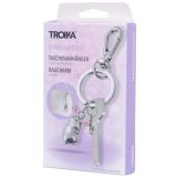 TROIKA KR26-52/CH TINY RABBIT Keyring-Bag Charm Μπρελόκ Κουνελάκι 3
