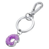 TROIKA KR26-53/CH TINY DONUT Keyring-Bag Charm Μπρελόκ Ντόνατ Ροζ 1