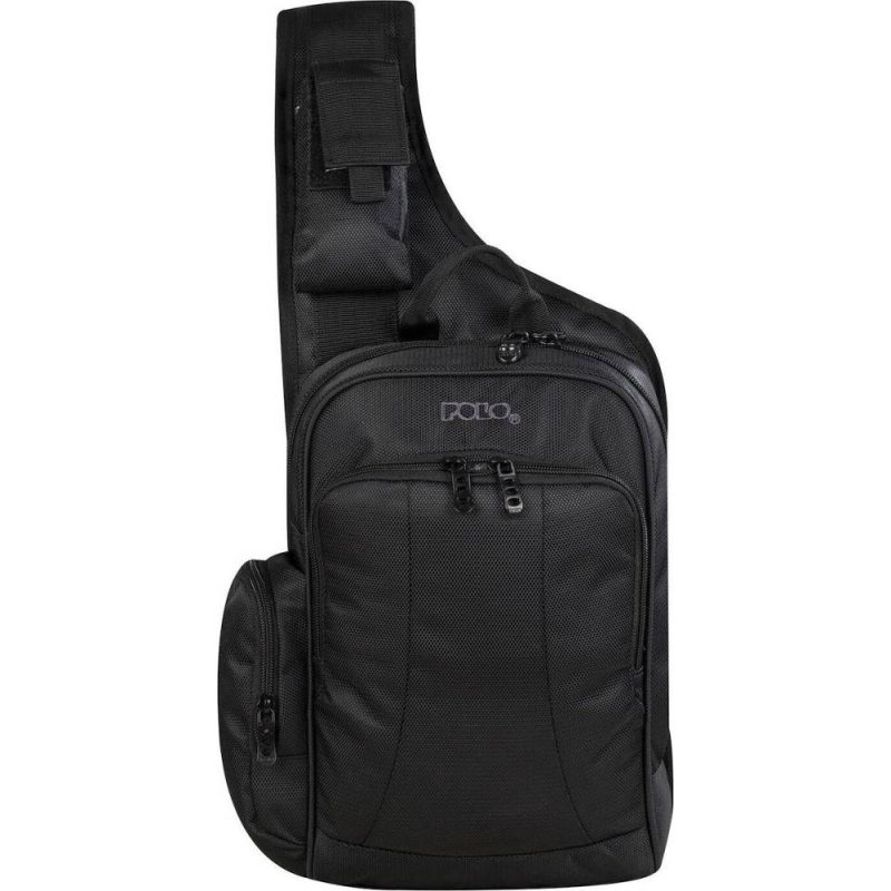 Τσαντάκι Ώμου Polo Crosswide Soulder Bag Black 9-07-134-02 POLO