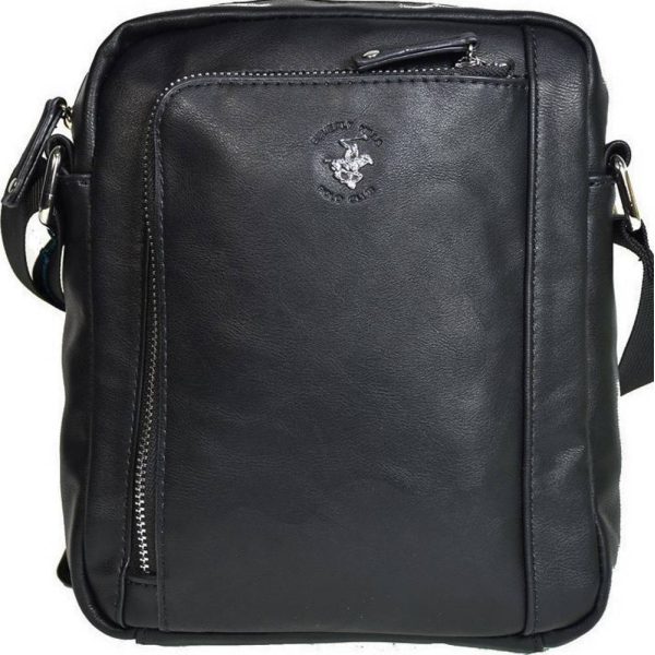Beverly Hills Polo Club BH-1182 Τσαντάκι χιαστί μαύρο