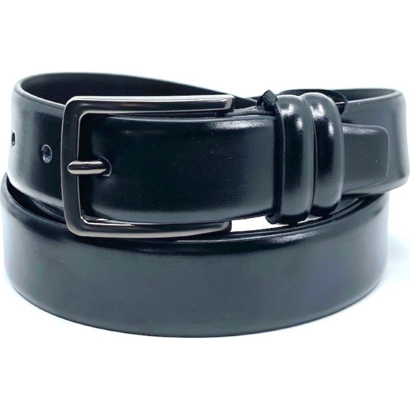 Legend Accessories LGD-2007 Ανδρική Ζώνη Δερμάτινη Μαύρη LEGEND ACCESSORIES