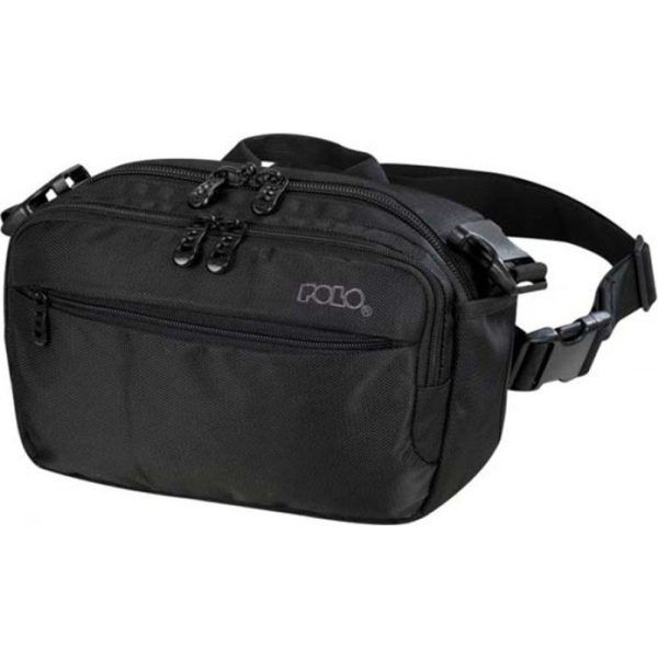 Polo Camera Τσαντάκι Μέσης Μαύρο 9-08-004-02