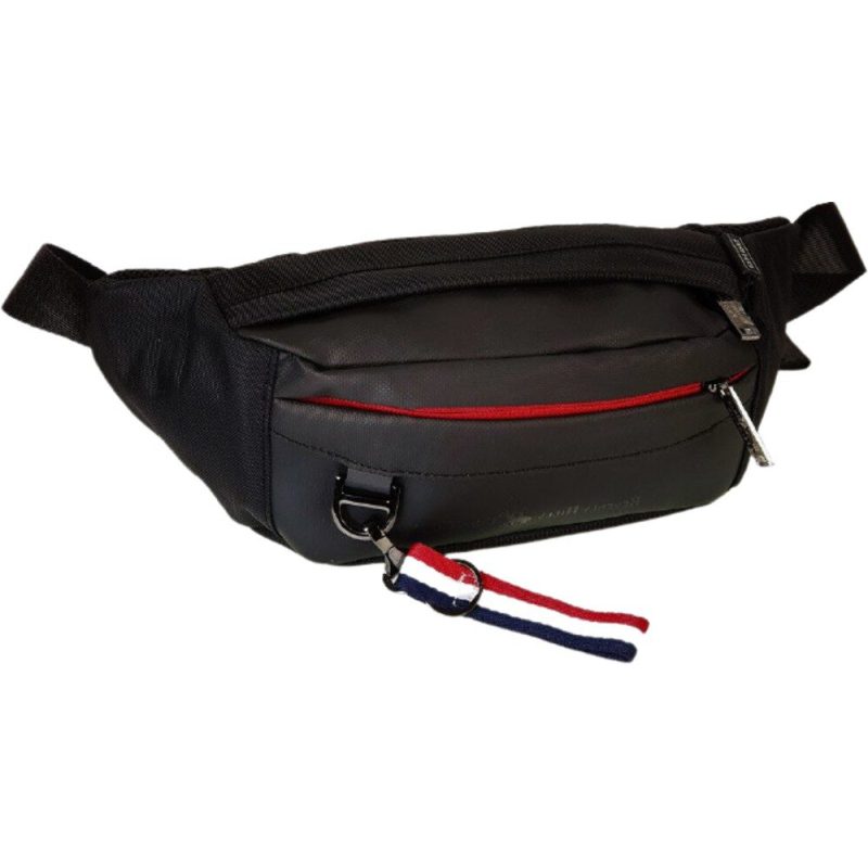 Beverly Hills Polo Club BH-1550 Τσαντάκι μέσης μαύρο Beverly hills Polo club