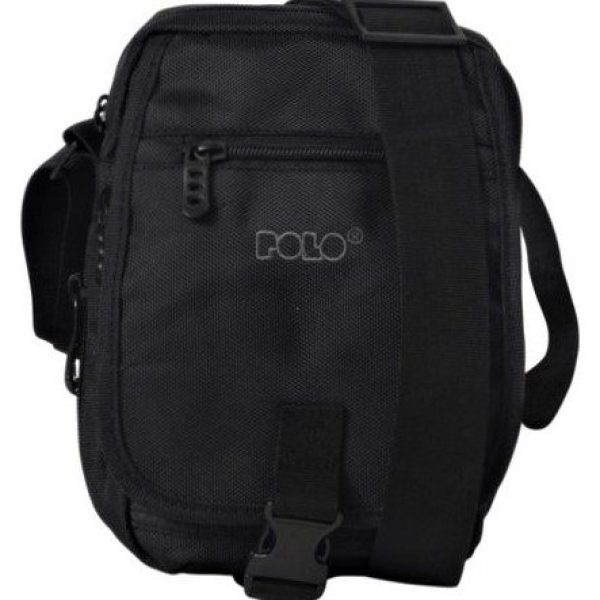 ΤΣΑΝΤΑΚΙ ΩΜΟΥ POLO VERTICAL MEDIUM ΜΑΥΡΟ 9-07-071