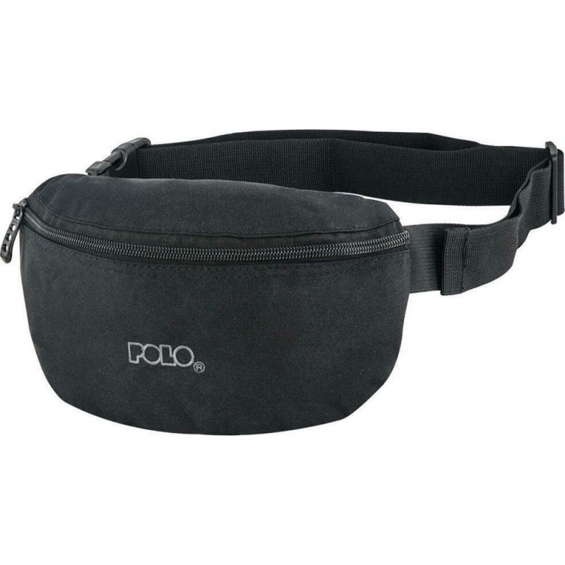 Polo Colour Simple Τσαντάκι Μέσης 9-08-854-2000 Μαύρο POLO