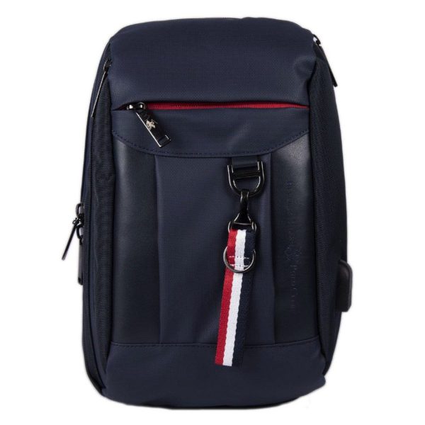 Beverly Hills Polo Club BH-1552 Σακίδιο πλάτης και bodybag μπλε
