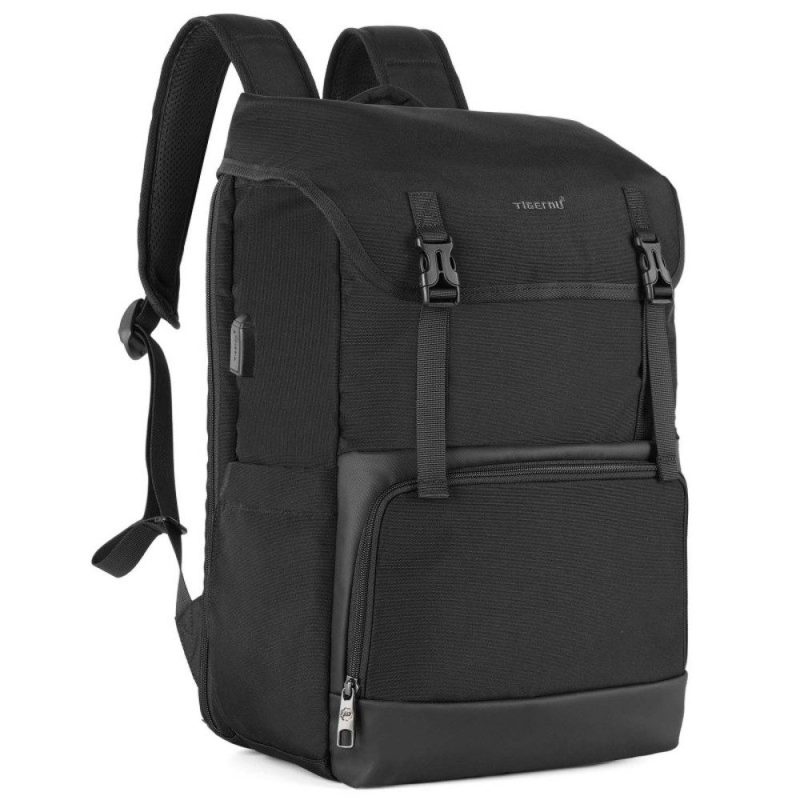 Tigernu Backpack T-B3909 laptop usb μαύρη TIGERNU