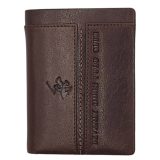 Beverly Hills Polo Club BH-1566 Δέρμα Πορτοφόλι καρτοθηκη καφέ 1