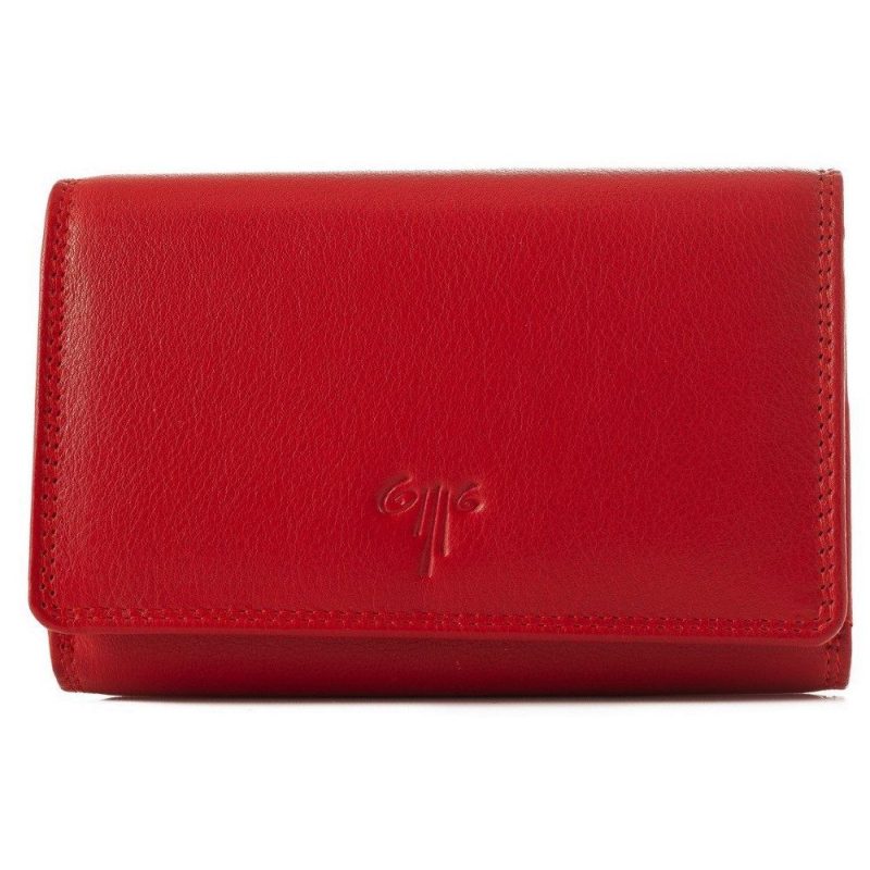 Kion 6022 πορτοφολι Δέρμα red KION