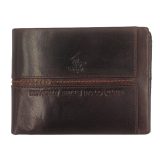 Beverly Hills Polo Club BH-1562 Δέρμα Πορτοφόλι καφέ 1