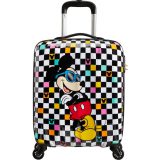 American Tourister 106497-A080 Hypertwist Mickey Check  Βαλίτσα Καμπίνας 55cm Ασπρόμαυρη 1