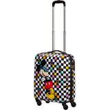 American Tourister 106497-A080 Hypertwist Mickey Check  Βαλίτσα Καμπίνας 55cm Ασπρόμαυρη 3