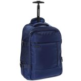 Diplomat Βαλίτσα Καμπίνας - Τροχήλατο Backpack 111-55W Μπλε 1