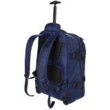 Diplomat Βαλίτσα Καμπίνας - Τροχήλατο Backpack 111-55W Μπλε 5