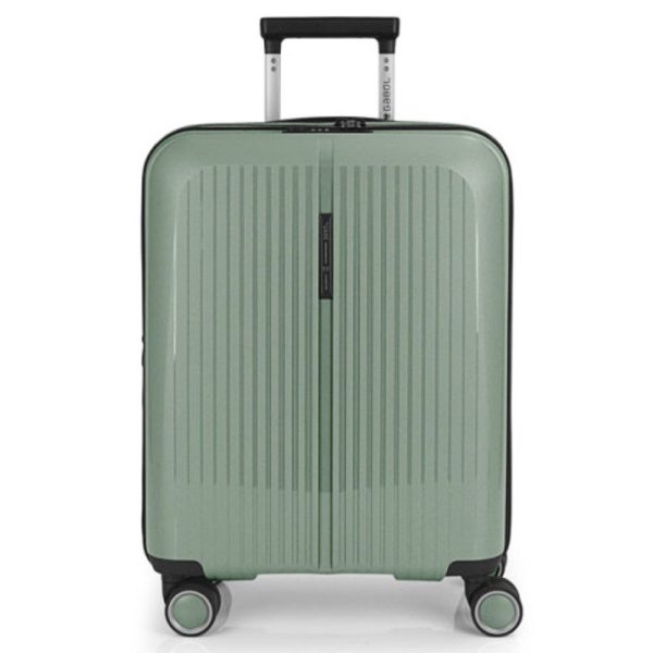 Gabol 123922-004 Brooklyn Expandable Cabin Case 55cm Βαλίτσα Καμπίνας Πράσινη
