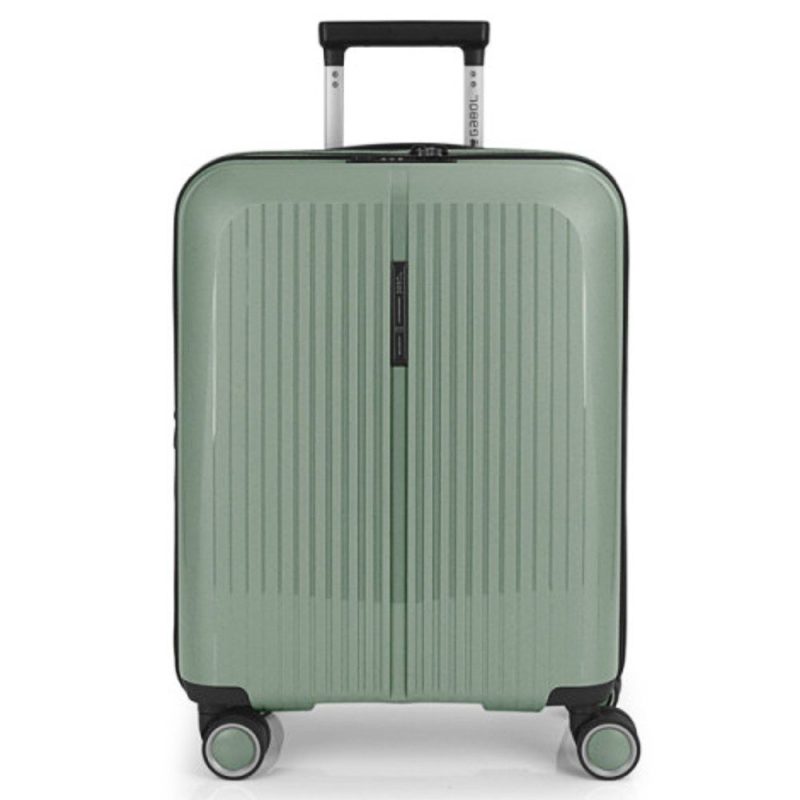 Gabol 123922-004 Brooklyn Expandable Cabin Case 55cm Βαλίτσα Καμπίνας Πράσινη Gabol