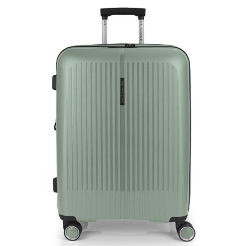 Gabol 123946-004 Brooklyn Expandable Μεσαία Βαλίτσα 65cm Πράσινη Gabol