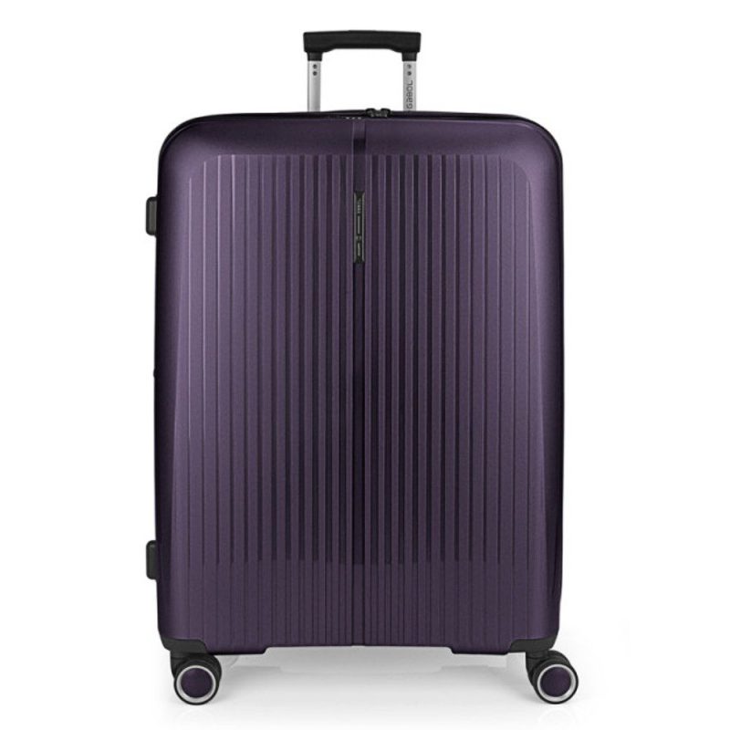 Gabol 123947-029 Brooklyn Expandable Μεγάλη Βαλίτσα 75cm Μωβ Gabol