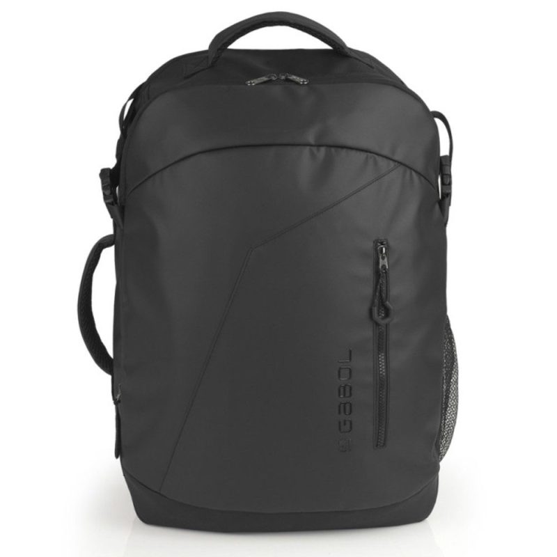 Gabol 125227-001 CANADA Travel Backpack Ταξιδιωτική Τσάντα Πλάτης Μαύρη Gabol