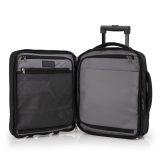 Gabol 125244-001 CANADA Travel Backpack Ταξιδιωτική Τροχήλατη Τσάντα Πλάτης Μαύρη 5