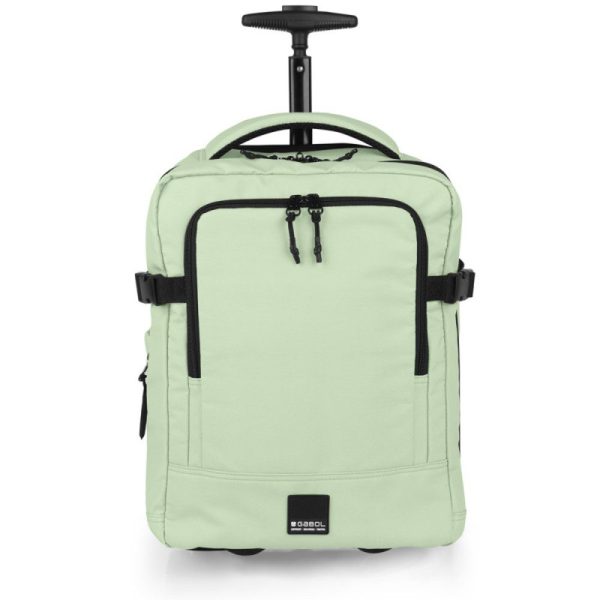 Gabol 126344-045 VANCOUVER Travel Backpack Ταξιδιωτική Τροχήλατη Τσάντα Πλάτης Μέντα