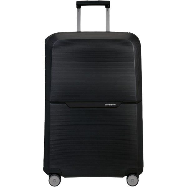 Samsonite Magnum Eco Spinner Μεγάλη 75cm 139847-1374 GRAPHITE/SILVER