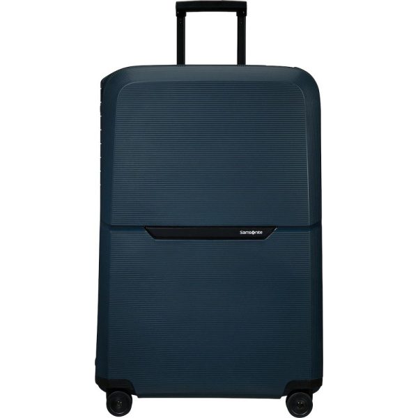 Samsonite Magnum Eco Spinner Μεγάλη Βαλίτσα 81cm 139848-1549 Μπλε