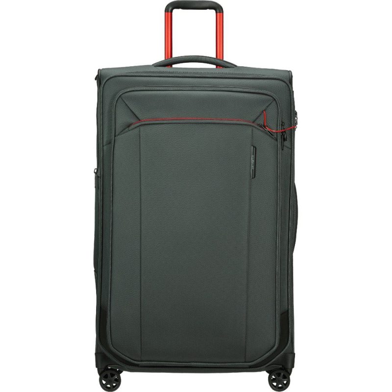 Samsonite 143331-8326 Respark Spinner Expandable Μεγάλη Βαλίτσα Ταξιδίου 79cm Μαύρη Samsonite
