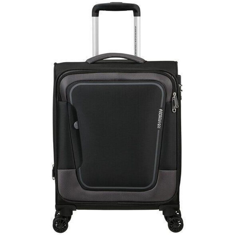 American Tourister Pulsonic Spinner Cabin Case 55cm 146516-0423 Μαύρη American tourister
