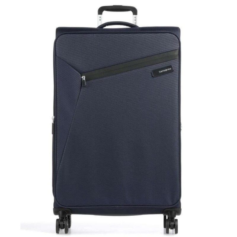 Samsonite 146854-1549 Litebeam Spinner Expandable Μεγάλη Βαλίτσα Ταξιδίου 77cm Μπλε Samsonite