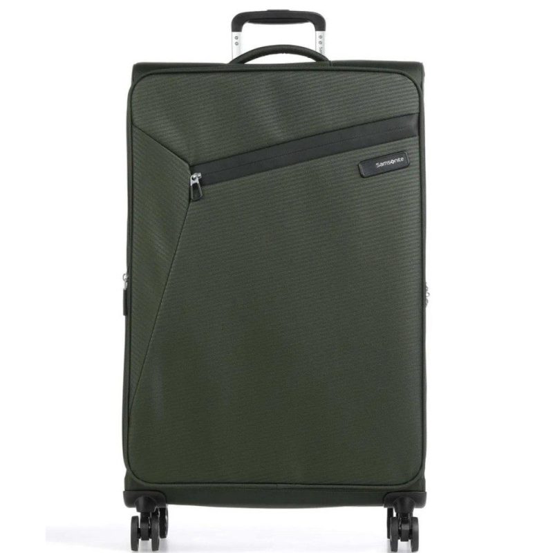 Samsonite 146854-9199 Litebeam Spinner Expandable Μεγάλη Βαλίτσα Ταξιδίου 77cm Πράσινη Samsonite