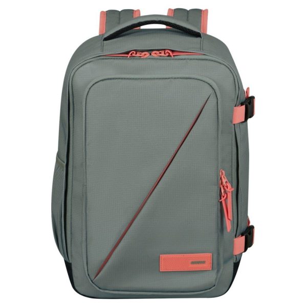 American Tourister 149174-A635 Casual Backpack Sage/Coral Γκρι