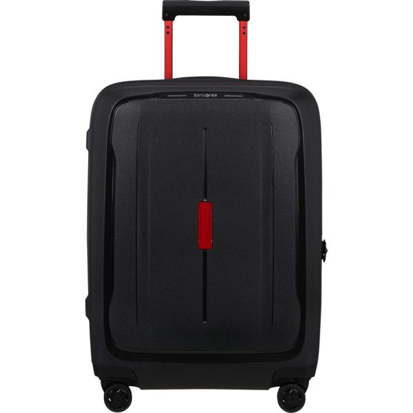 Samsonite 158554-1186 Essens Expandable Βαλίτσα Καμπίνας 55εκ Ανθρακί-Κόκκινο