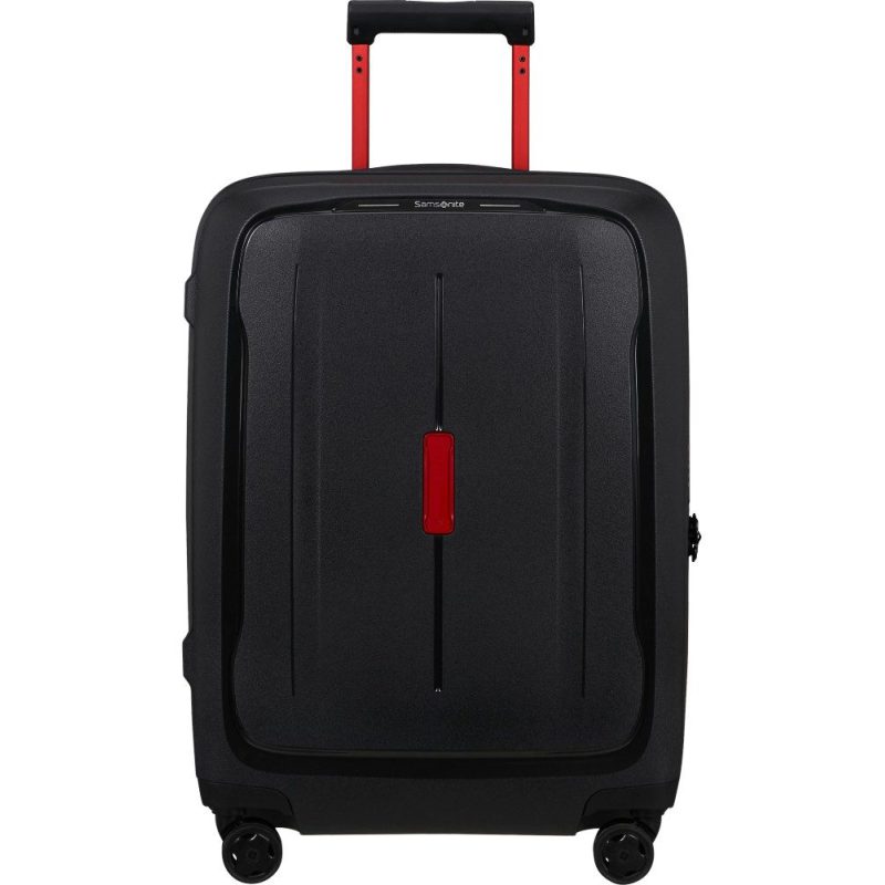 Samsonite 158554-1186 Essens Expandable Βαλίτσα Καμπίνας 55εκ Ανθρακί-Κόκκινο Samsonite