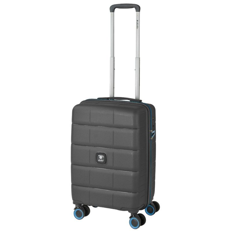 Dielle 210/55 Βαλίτσα Καμπίνας 55cm Μαύρη Dielle