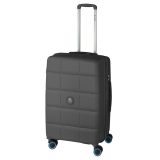 Dielle 210/60 Expandable Βαλίτσα Μεσαία 65cm Μαύρη 1