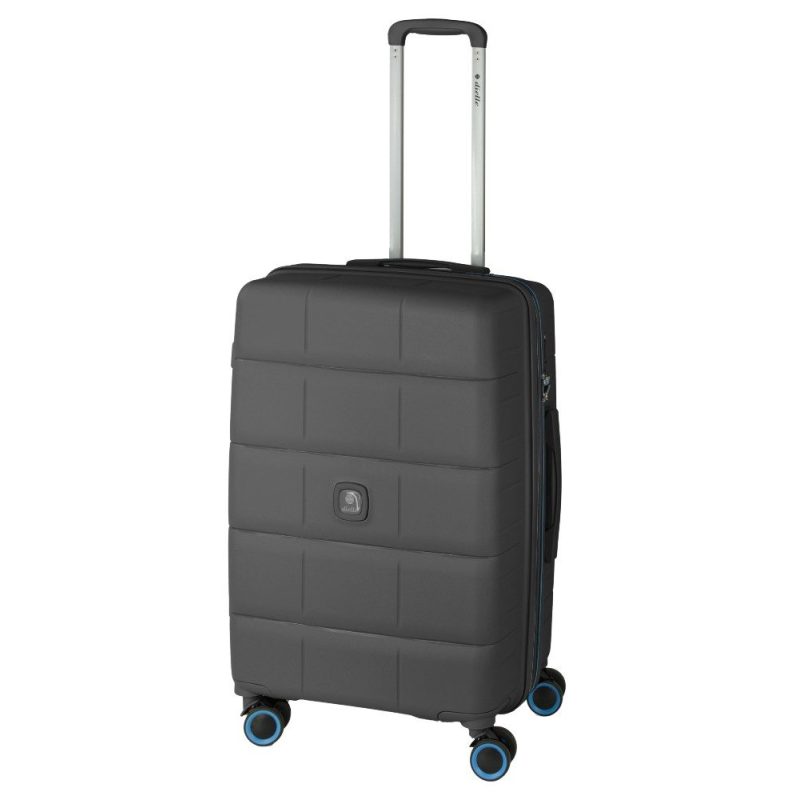 Dielle 210/60 Expandable Βαλίτσα Μεσαία 65cm Μαύρη Dielle
