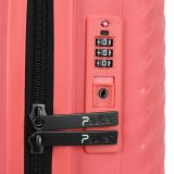 Paulter 2729-20 Expandable Βαλίτσα Καμπίνας 55cm Ροζ-Peach 2