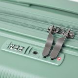 GUY LAROCHE 2893 Expandable Βαλίτσα Καμπίνας 55εκ Celaton Πράσινη 8
