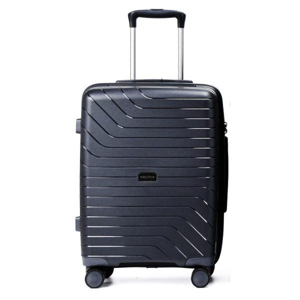 Nautica 2934 Βαλίτσα Μεσαία Ταξιδιού Expandable 65cm Μαύρη