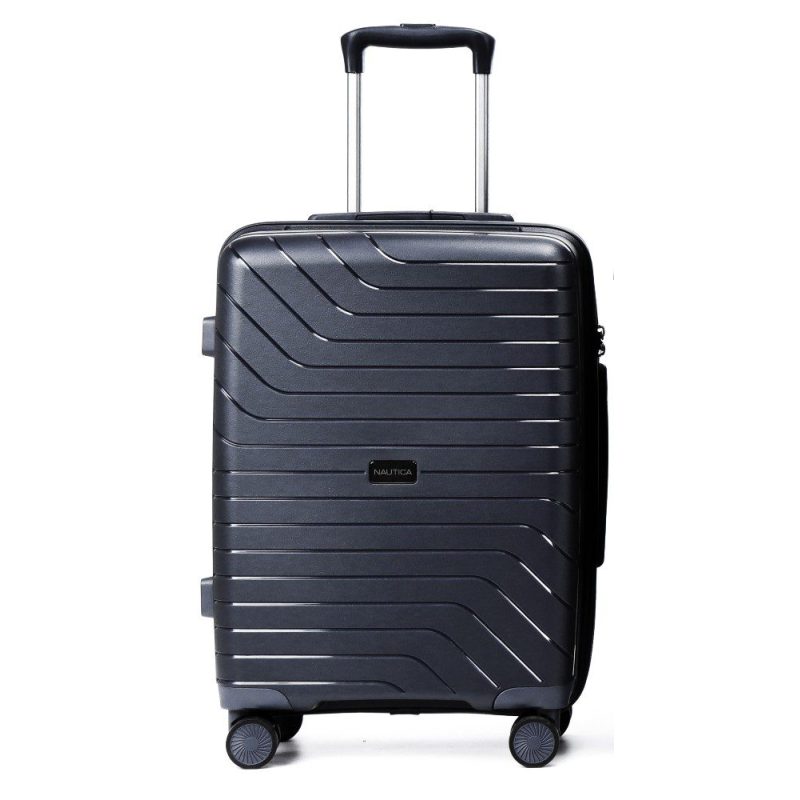 Nautica 2934 Βαλίτσα Μεσαία Ταξιδιού Expandable 65cm Μαύρη NAUTICA