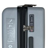 Nautica 2965 Βαλίτσα Ταξιδιού Μεγάλη Expandable 74εκ. Silver 2