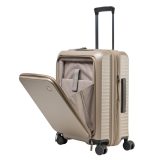 Nautica 29727374 Σετ 3τμχ Expandable Βαλίτσες Ταξιδιού S/M/L Χρυσές 3