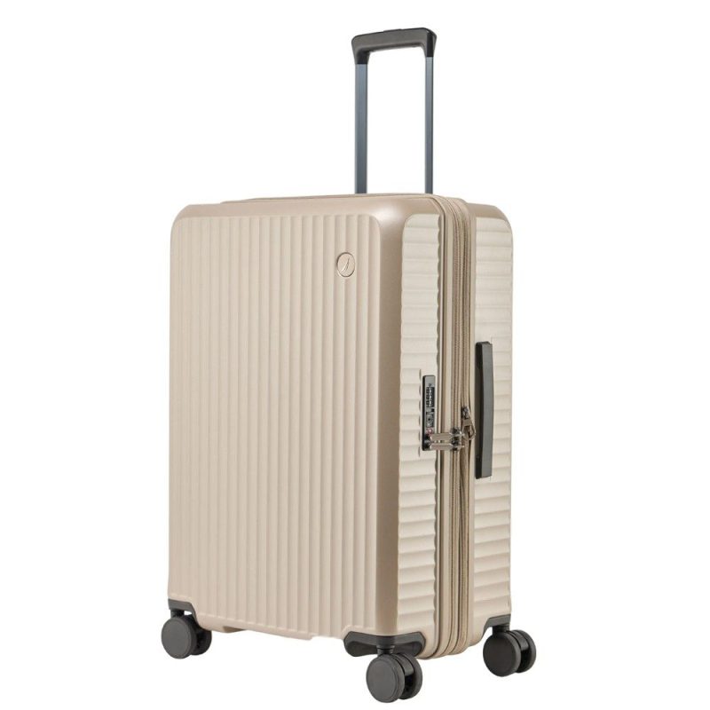 Nautica 2973 Expandable Μεσαία Βαλίτσα Ταξιδιού 65cm Χρυσή NAUTICA