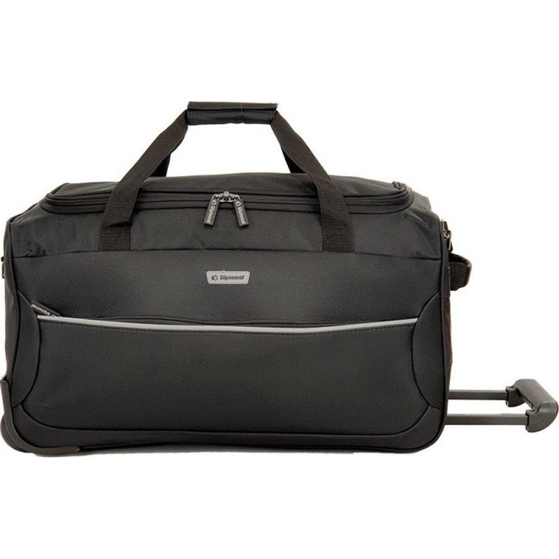 Diplomat Σακ Βουαγιάζ με Ρόδες ZC3002-55W Μαύρο DIPLOMAT