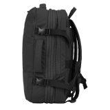 Paulter 3054 Expandable Ταξιδιωτικό Σακίδιο Πλάτης Μαύρο 2