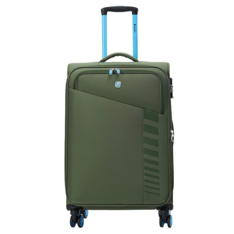 Dielle 30/60 Expandable Βαλίτσα Μεσαία 65cm Πράσινη Dielle