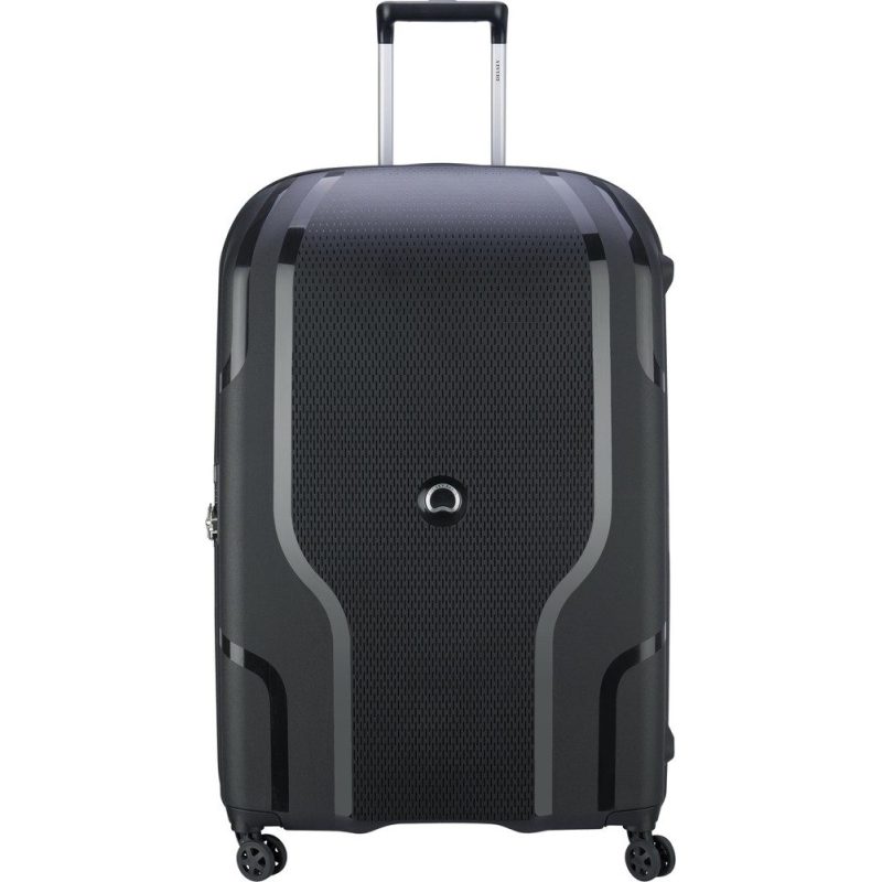 Delsey Clavel Μεγάλη Βαλίτσα 82.5cm 384583000 Μαύρη Delsey