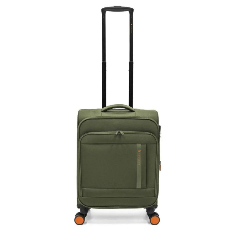 RONCATO 46.132.04.54 CLEVER Expandable Βαλίτσα Καμπίνας 55εκ Πράσινη CIAK RONCATO