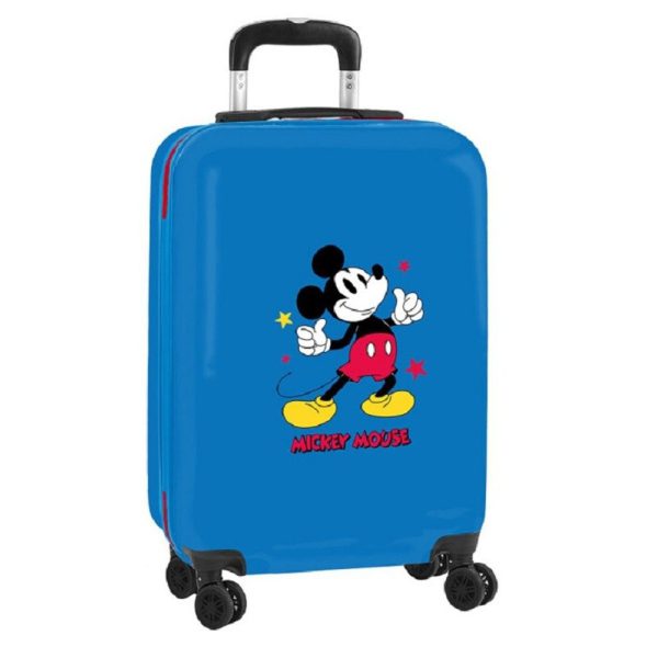 Safta Mickey Mouse Βαλίτσα Καμπίνας 55cm 612314851 Μπλε